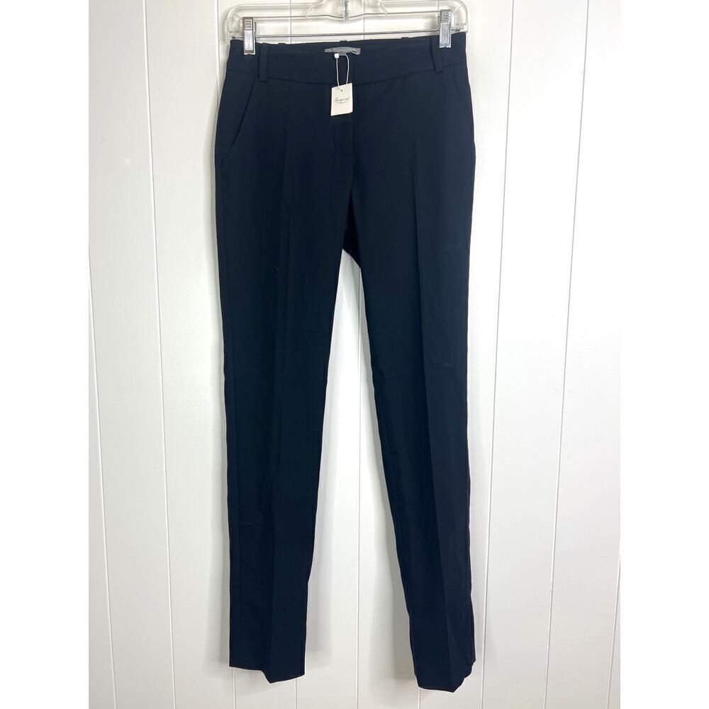 NWT Bonpoint Navy Straight Leg‎ Dress Pants Size FR 34/US 0-2